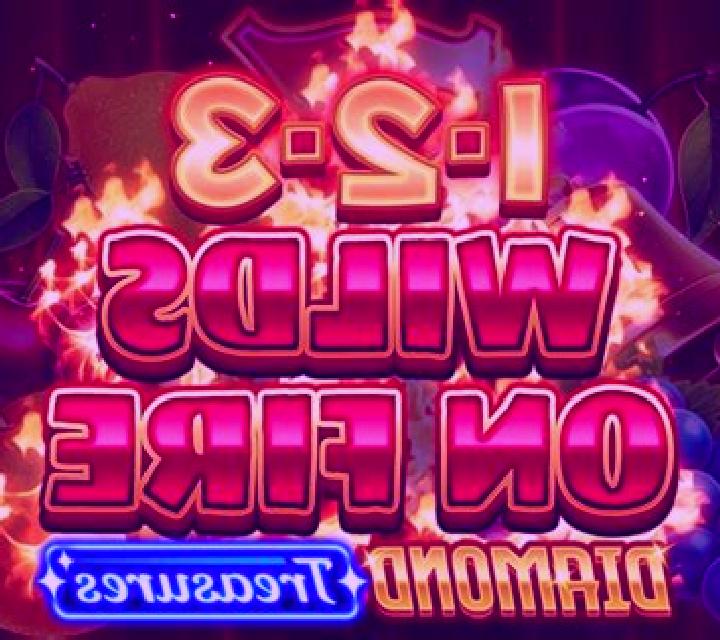 1-2-3 Wilds on Fire Diamond Treasures slot