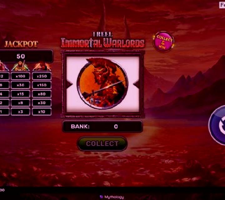 1 Reel - Immortal Warlords slot