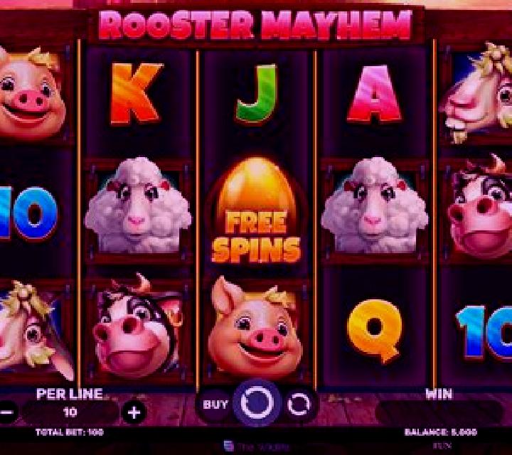 1 Reel Rooster Mayhem online slot