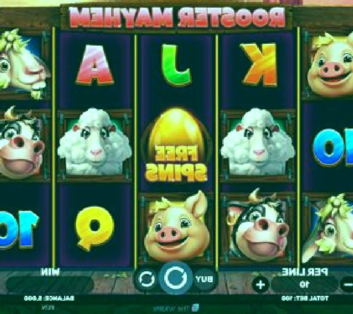1 Reel Rooster Mayhem slot game