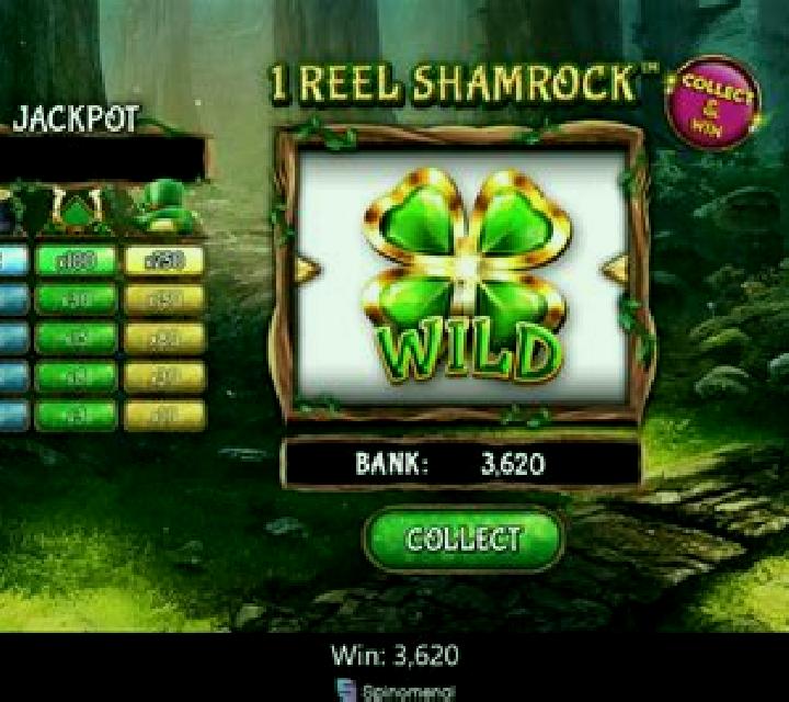 1 Reel Shamrock online slot