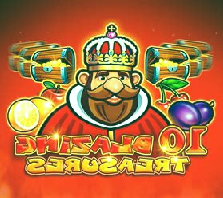 10 Blazing Treasures slot game