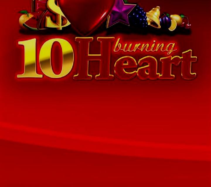 10 Burning Heart (Amusnet) slot game