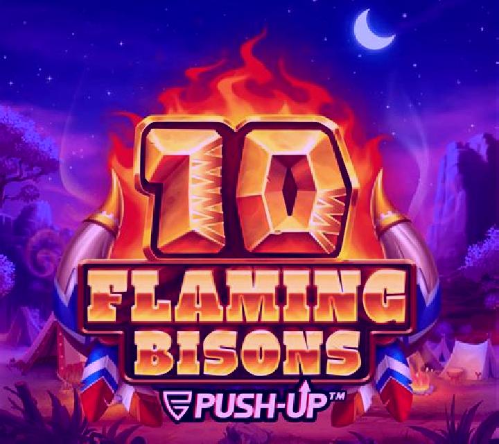 10 Flaming Bisons slot machine