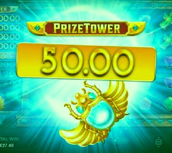 10 Jester Wins PrizeTower slot machine