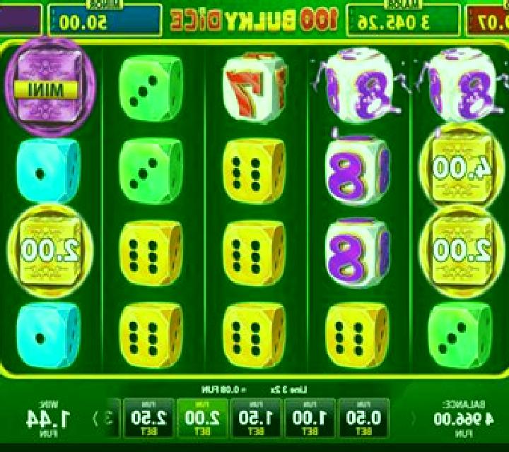 100 Bulky Dice Golden Coins Link slot