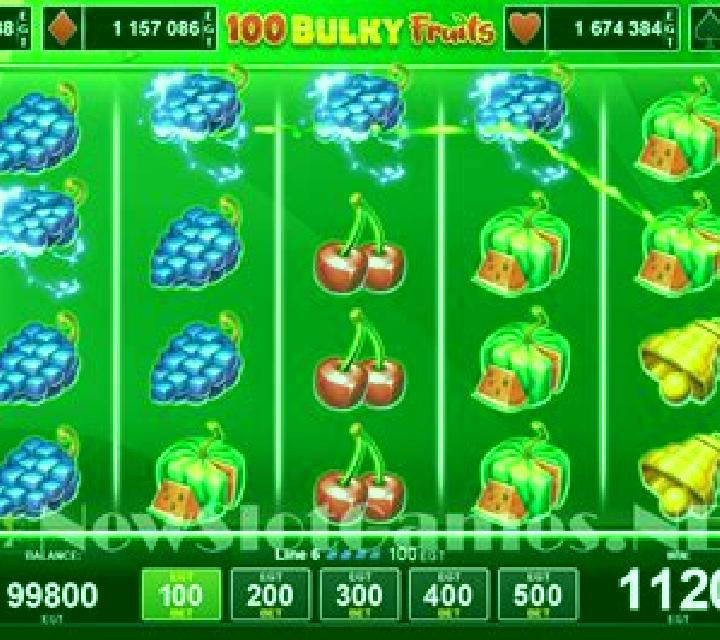 100 Bulky Fruits online slot