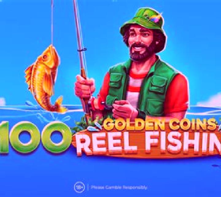 100 Golden Coins: Reel Fishing slot machine