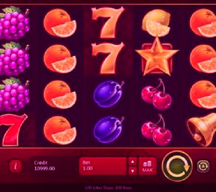 100 Joker Staxx slot game