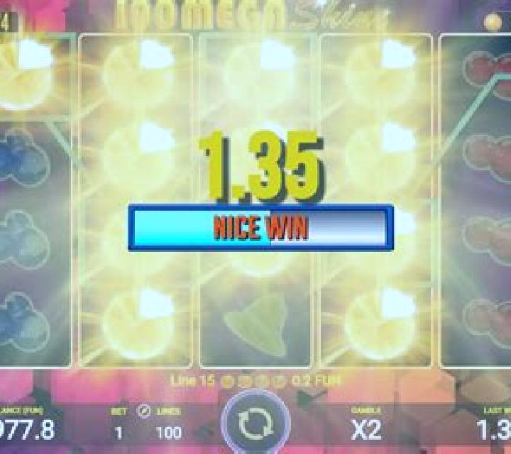 100 Mega Shine slot