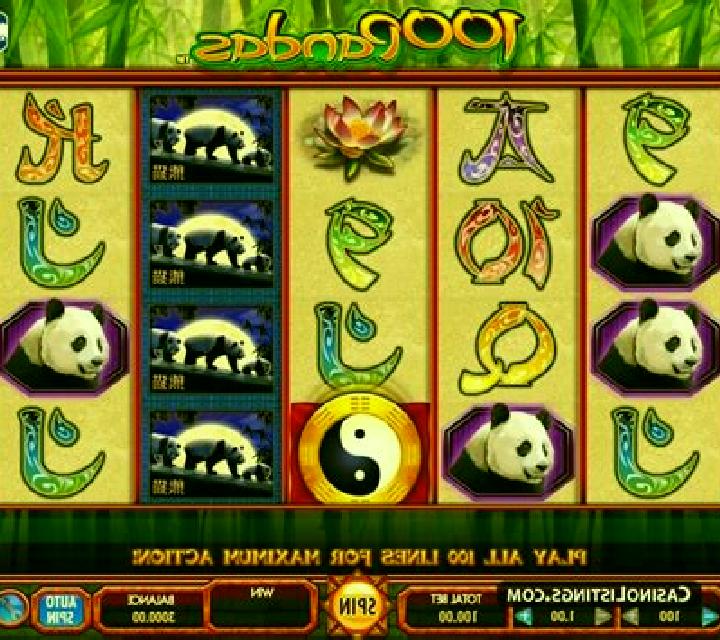 100 Pandas slot machine