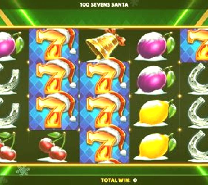 100 Sevens Santa slot