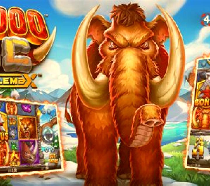 10000 BC DoubleMax GigaBlox slot game