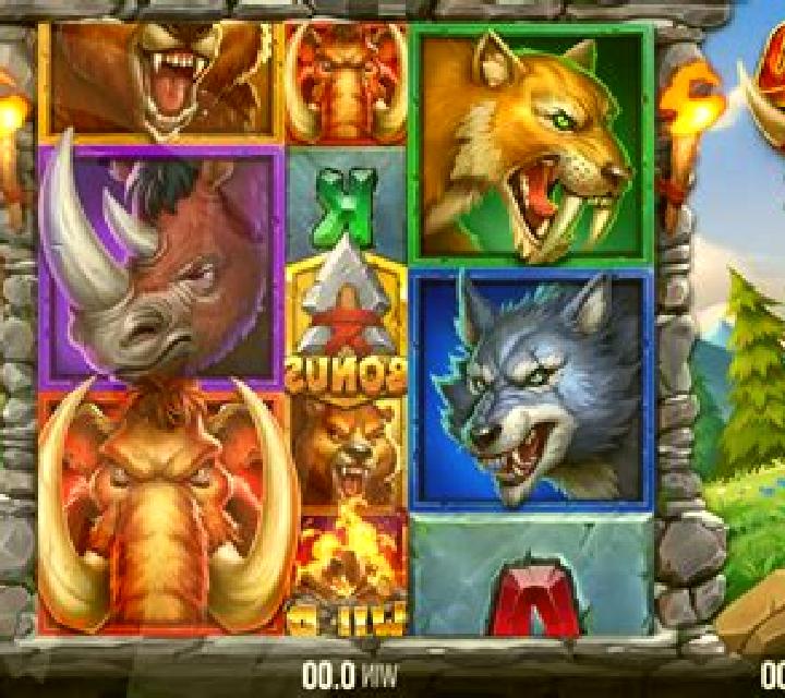 10000 BC DoubleMax GigaBlox slot machine