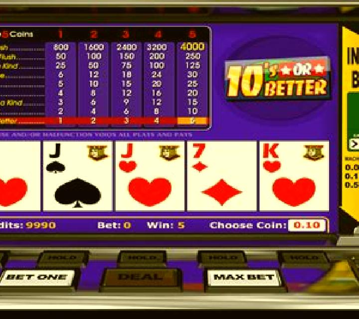 10 s or Better (Betsoft) slot game