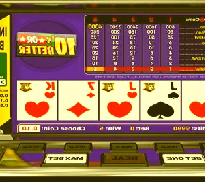 10 s or Better (Betsoft) slot machine