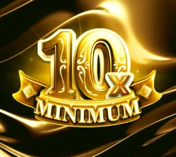 10x Minimum Collection Gridiron slot game