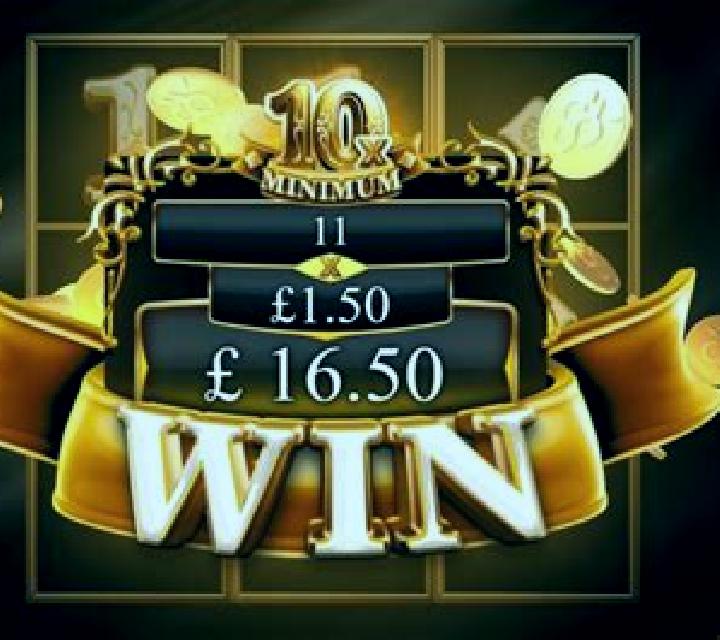 10x Minimum Collection Gridiron slot