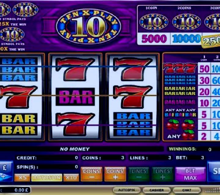 10x Play (iSoftBet) slot game