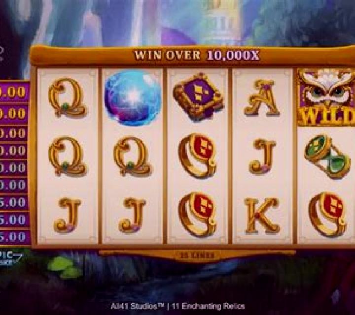 11 Enchanting Relics slot machine