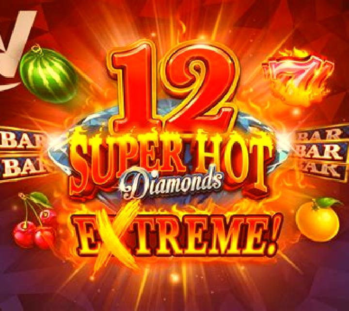 12 Super Hot Diamonds Ultimate slot game