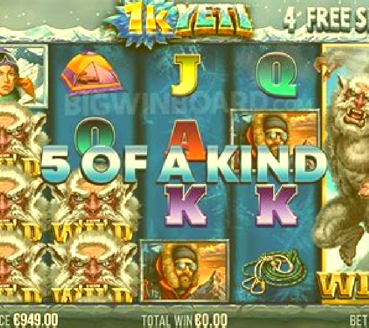 1k Yeti slot