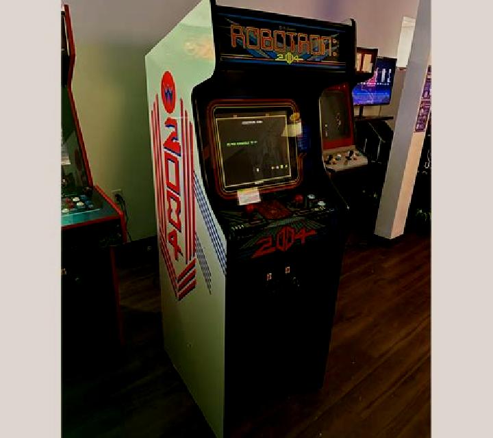 1st Robotron slot machine