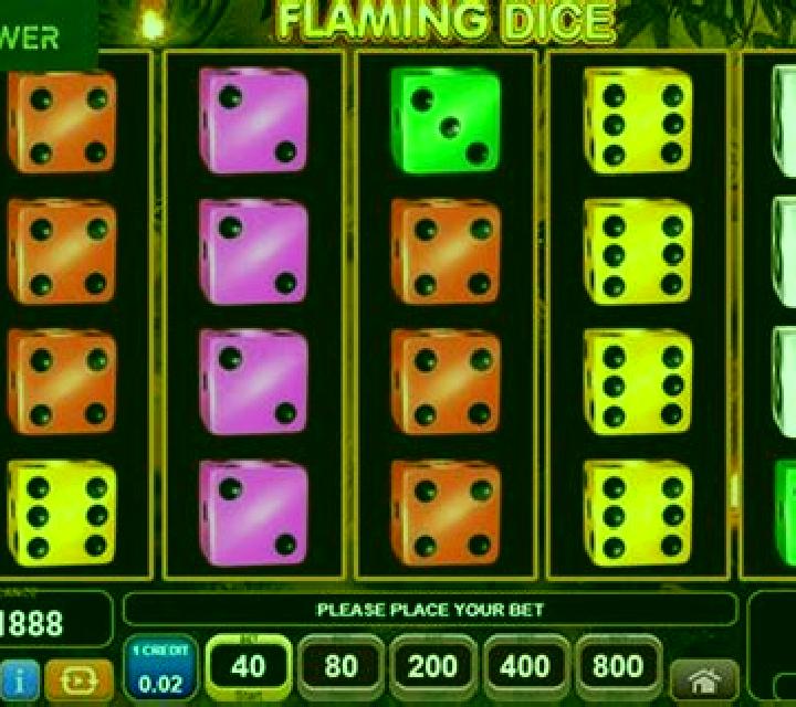20 Burning Dice slot machine