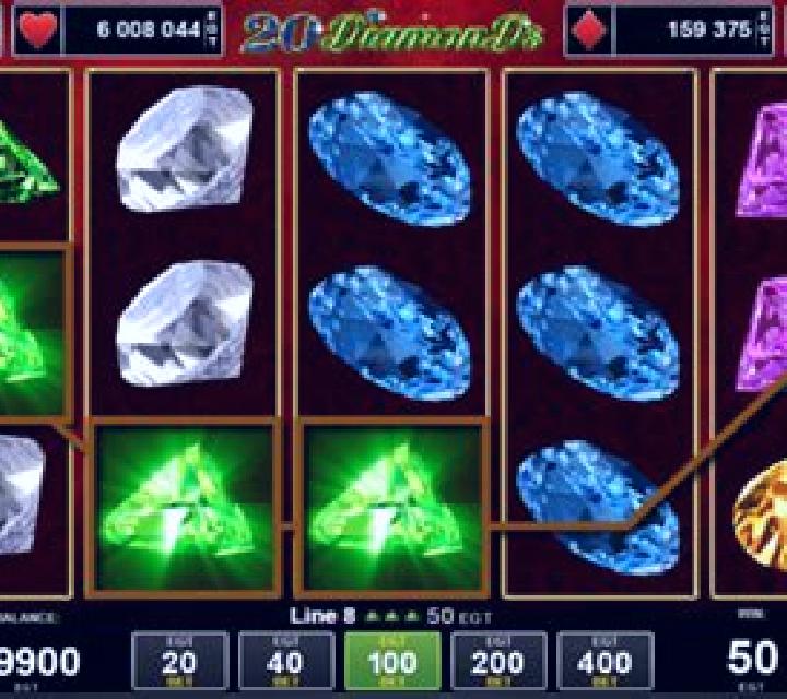20 Diamonds online slot