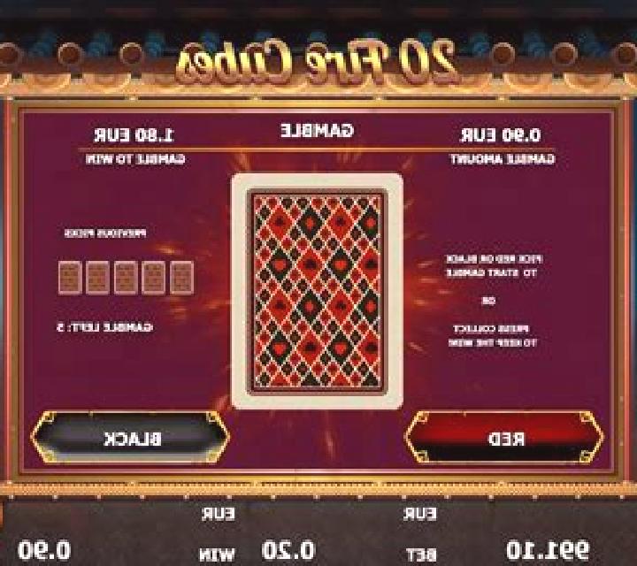 20 Fire Cubes slot