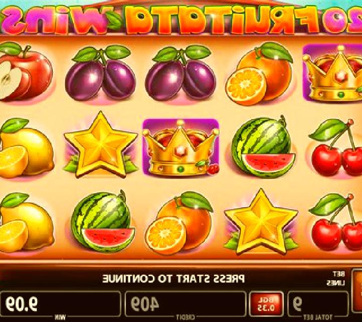 20 Fruitata Wins slot game