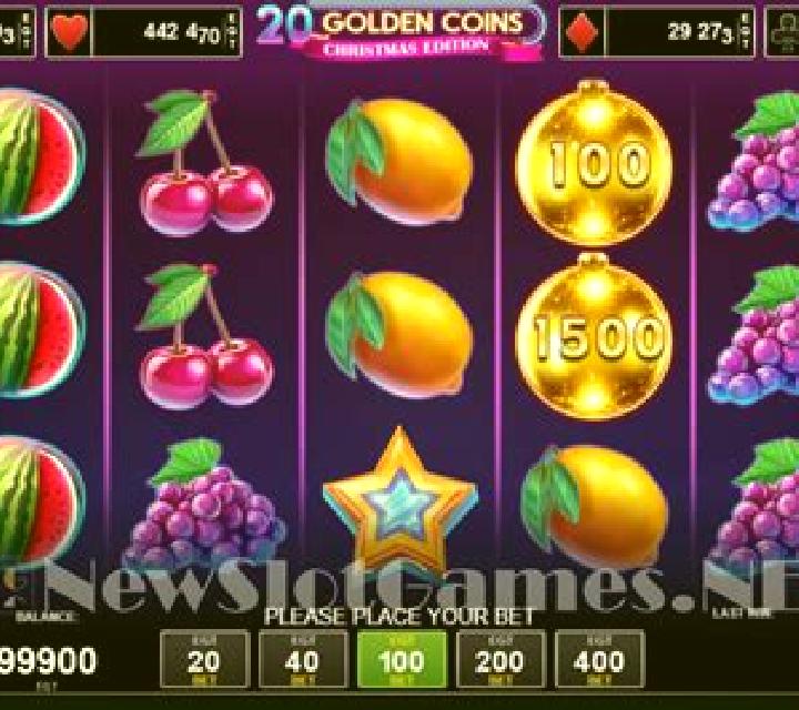 20 Golden Coins - Christmas Edition slot