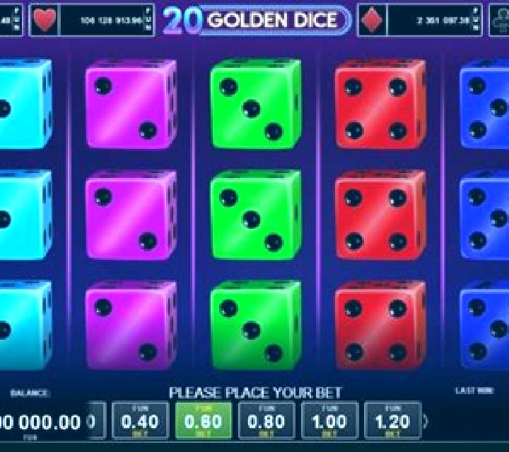 20 Golden Dice slot