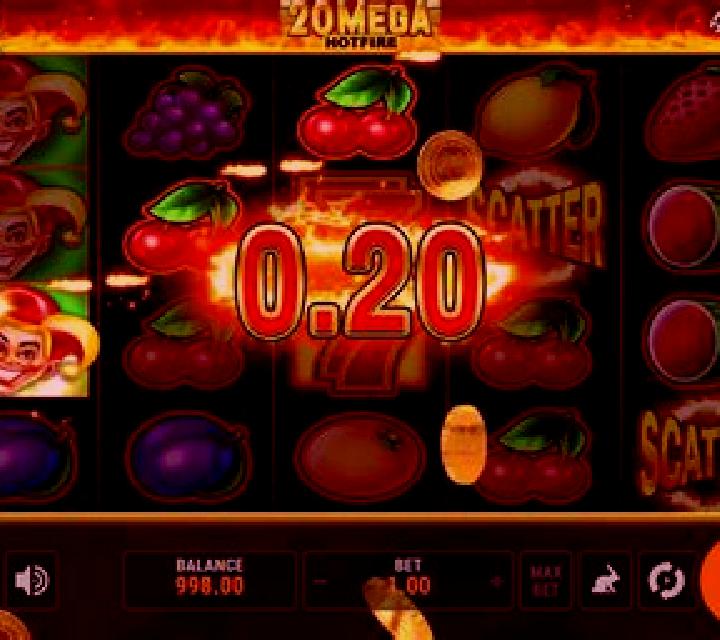 20 Mega slot