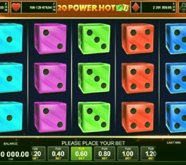 20 Power Hot Dice slot