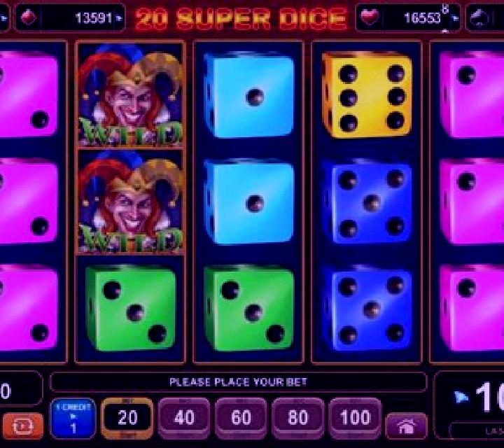 20 Super Dice slot game