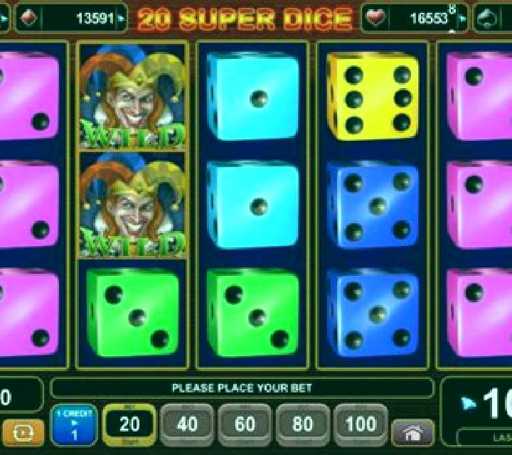 20 Super Dice slot machine