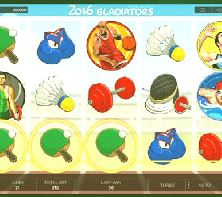 2016 Gladiators slot