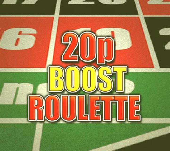 20p Boost Roulette slot game