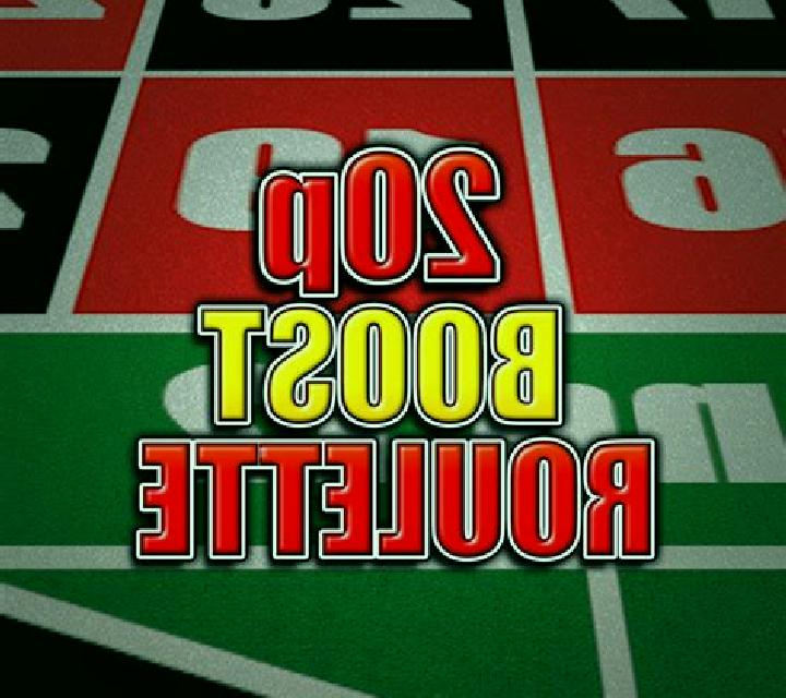 20p Boost Roulette slot machine