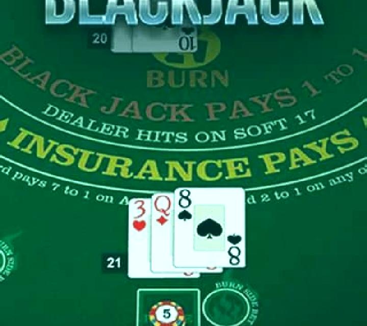 21 Burn Blackjack (Betsoft) slot machine