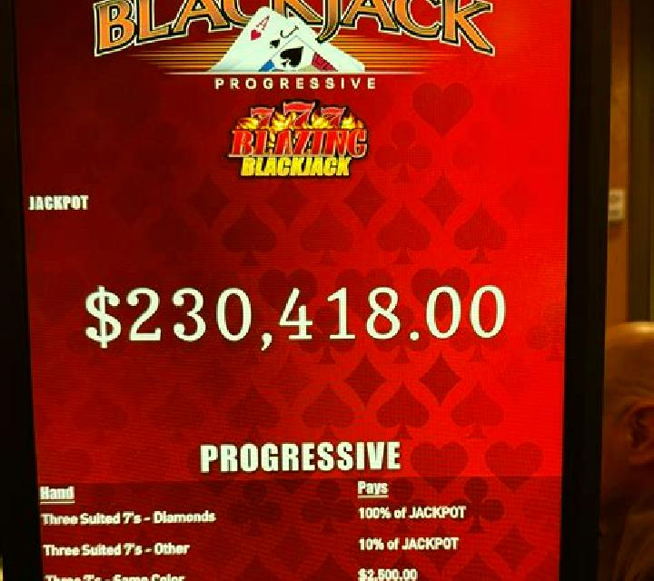 21+3 Progressive Blackjack online slot