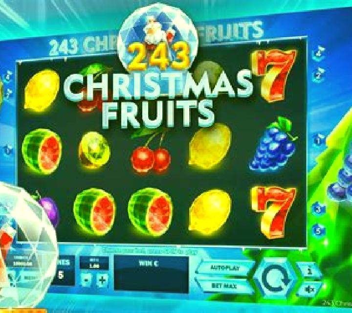 243 Christmas Fruits slot game