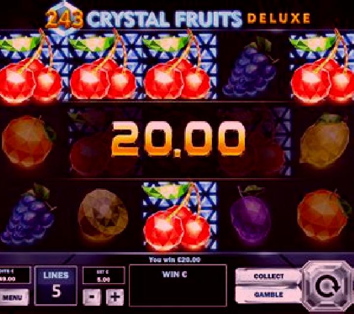 243 Crystal Fruits Deluxe online slot