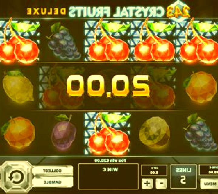 243 Crystal Fruits HappyLuke slot game
