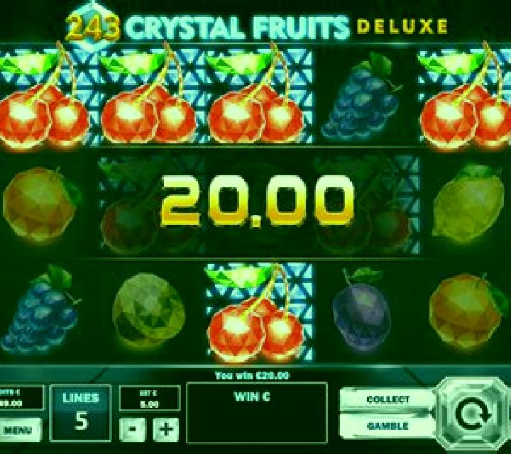 243 Crystal Fruits HappyLuke slot