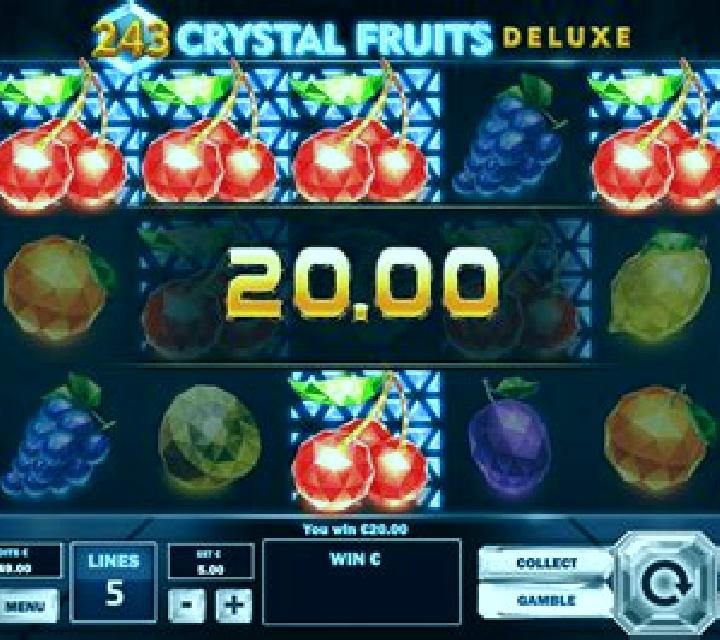 243 Crystal Fruits Reversed slot machine
