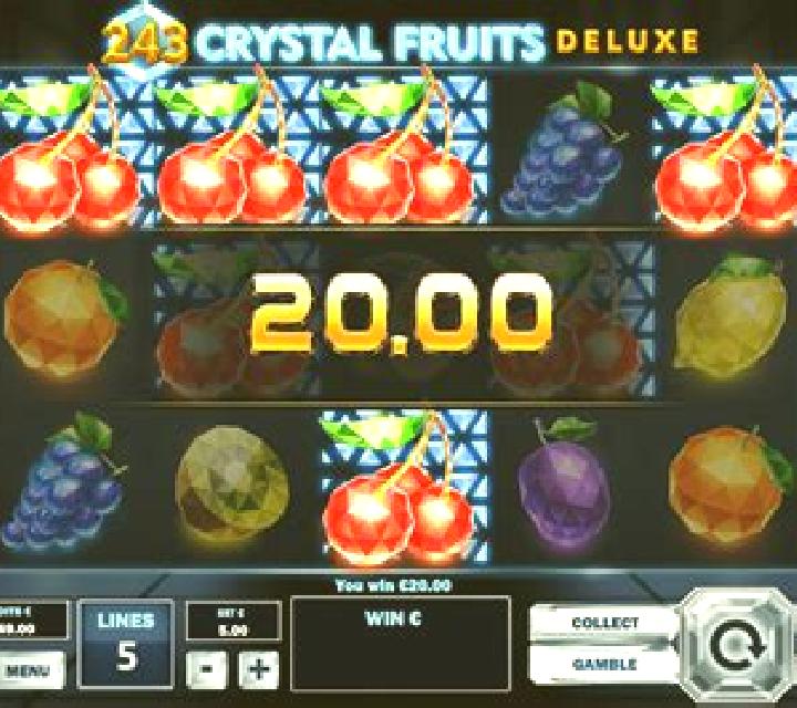 243 Crystal Fruits slot game