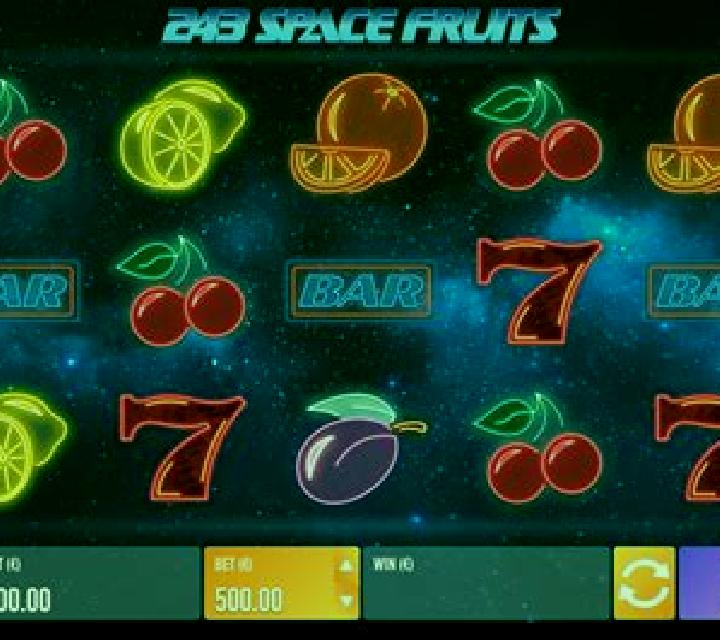 243 Space Fruits slot machine