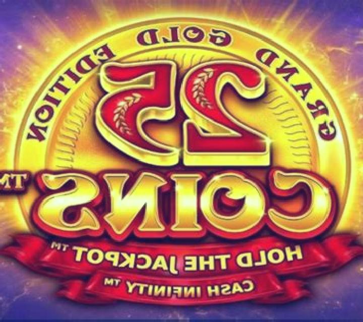25 Coins Grand Gold Edition slot game